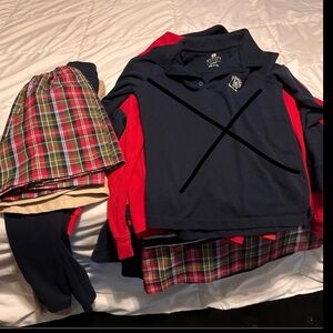 Gently used Primrose school uniforms. Size 7-8. There are a mix of items.